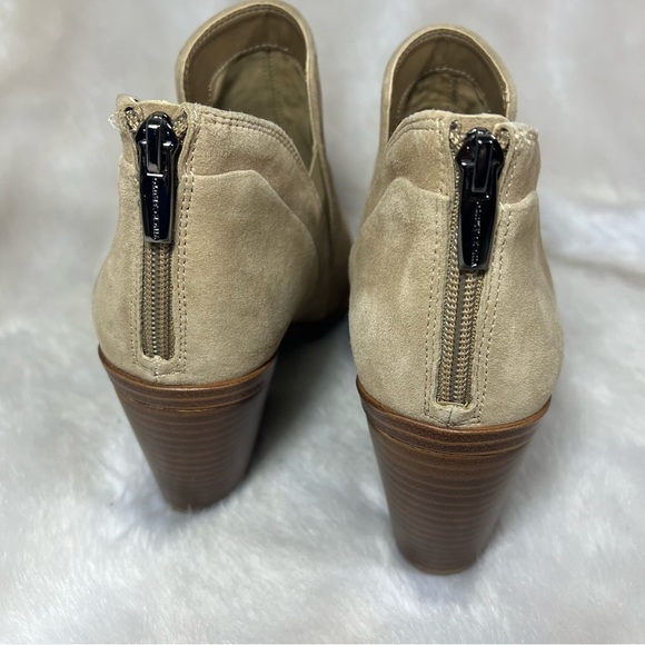 Vince Camuto beige boots suede leather booties coastal cowgirl country festival - Picture 6 of 10